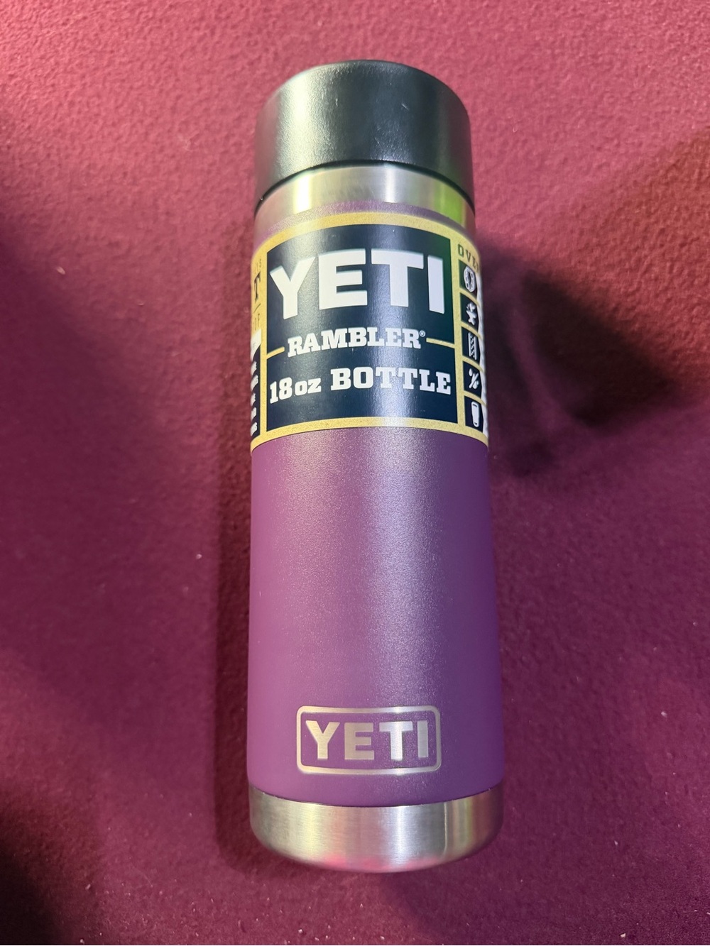 Yeti Rambler 18oz Bottle - Nordic Purple NWT